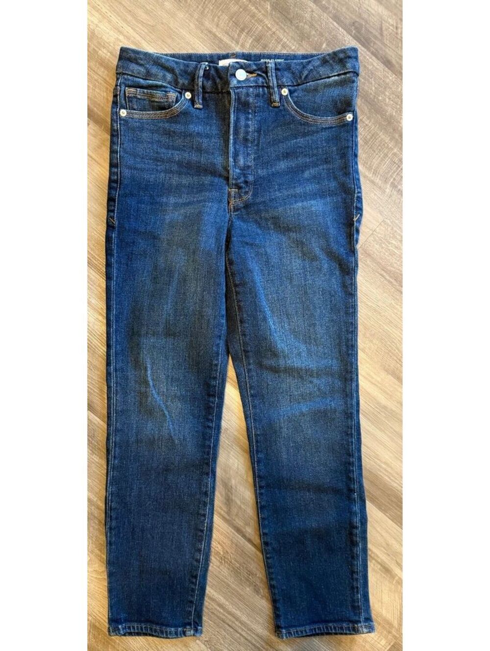 Good American Good Classic Slim Straight Jeans Size 4/27